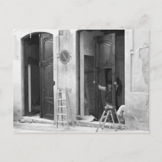 Dit is zwaar. briefkaart