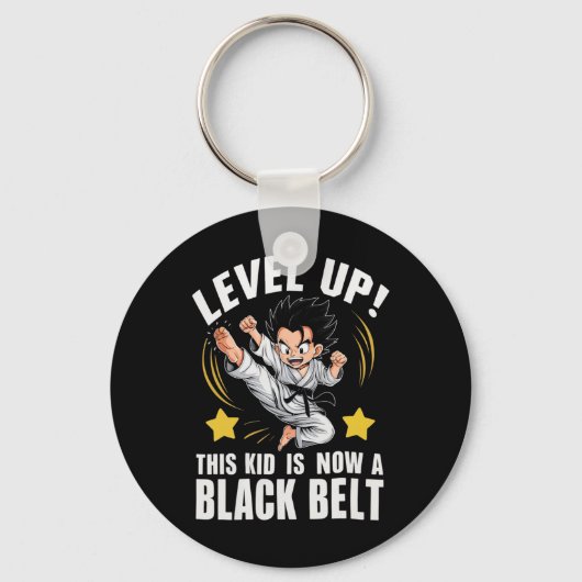 Dit Kind is nu een Black Belt Karate Hapkido Award Sleutelhanger (Voorkant)