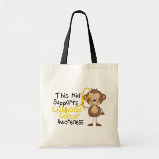 Dit Kind ondersteunt het bewustzijn van kinderkank Tote Bag