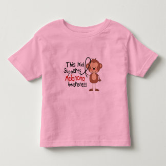 Dit Kind ondersteunt Melanoma-bewustwording Kinder Shirts