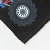 Dit Kind scoort echt Monster Trucks Fleece Deken (Hoek)
