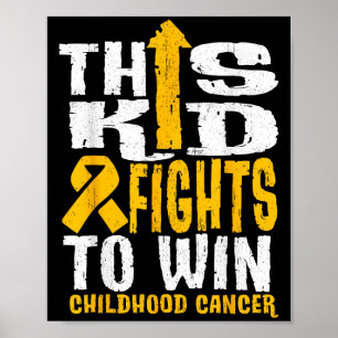 Dit Kind vecht ervoor om kinderkanker te winnen Poster