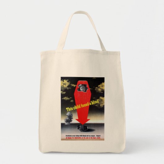 Dit kind vond een blinde tote bag (Voorkant)