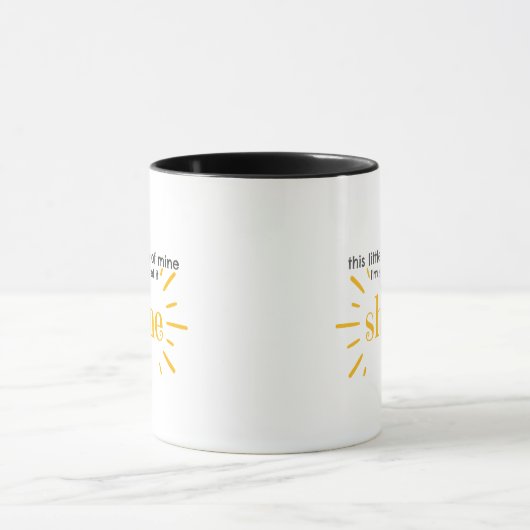 Dit kleine licht van mij Mattheüs 5:16 Mok (Midden)