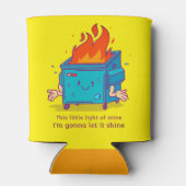 Dit kleine lichtje: Dumpster Fire Water Cooler (Achterkant)