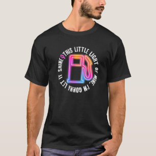 Dit kleine lichtje laat het schitterende gas schij t-shirt