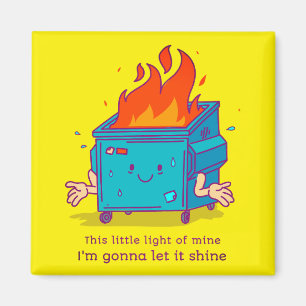 Dit kleine lichtje: vuilnismagneet magneet