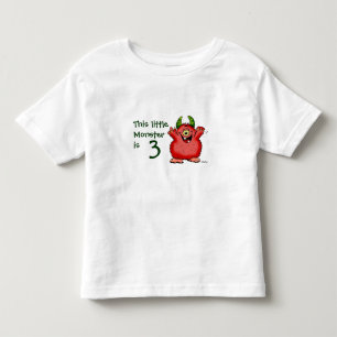 Dit kleine monster is 3 kinder shirts