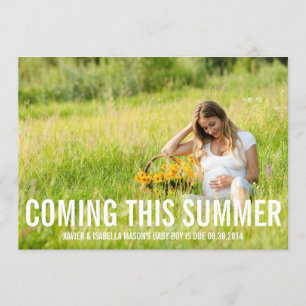 Dit komt eraan (seizoen)   Zwangerschap Aankondigi Aankondiging