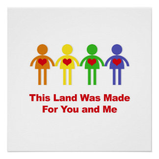 Dit land is gemaakt voor jou en mij perfect poster