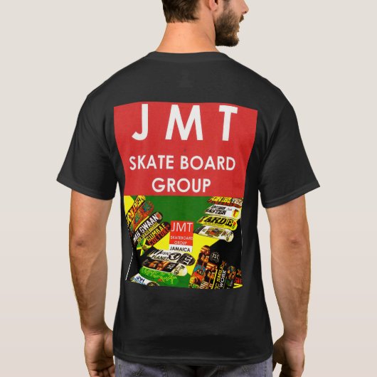 DIT LEVEN IS NIET 4 PUNKS Basic Dark T-shirt (Achterkant)