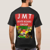 DIT LEVEN IS NIET VOOR PUNKS Basic Donkere T-Shirt (Achterkant)