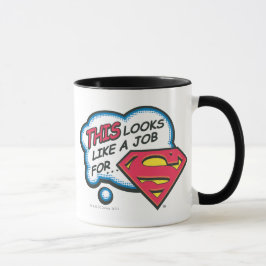 Dit lijkt een baan voor Superman Mok