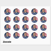 dit man heeft mijn zoon opgegeten ronde sticker (Vel)