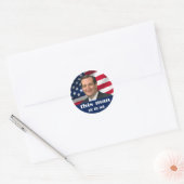 dit man heeft mijn zoon opgegeten ronde sticker (Envelop)