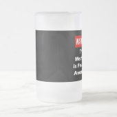 Dit Mechanische is Geweldige. Matglas Bierpul (Center)