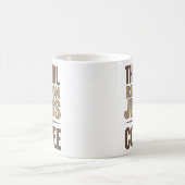 Dit meisje draait op Jesus en Coffee Christelijk T Koffiemok (Center)