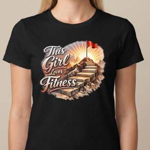 Dit Meisje Houdt Van Fitness T-shirt