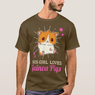 Dit meisje houdt van Guinee-Bisschjes T-shirt