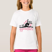 Dit meisje houdt van gymnastiek // Fun Gymnastics  T-shirt (Voorkant)