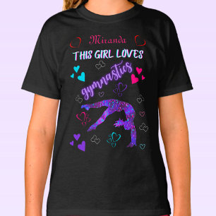 Dit meisje houdt van Gymnastiek T-Shirt