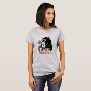 Dit Meisje Houdt Van Haar Rottweiler T-shirt