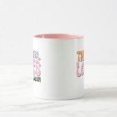 Dit meisje houdt van Halloween Mok (Midden)