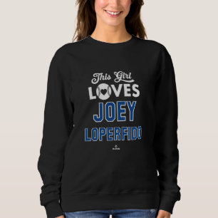 Dit meisje houdt van Joey Loperido Toronto Basebal Trui