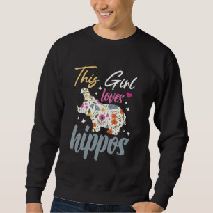 Dit meisje houdt van nijlpaarden nijlpaard Schatti Trui