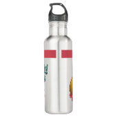 Dit meisje houdt van vossen waterfles waterfles (Achterkant)