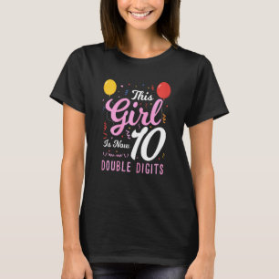 Dit meisje is nu 10 cijfers gelukkig bevallen. t-shirt