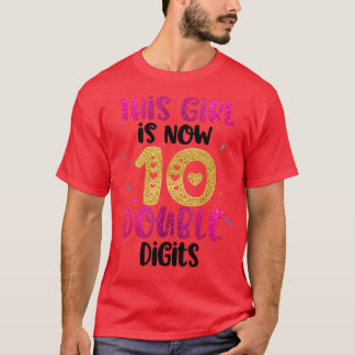 Dit meisje is nu 10 tweeduizend cadeautjes 1 t-shirt
