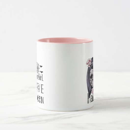 Dit meisje is verliefd op Halloween Mok (Midden)