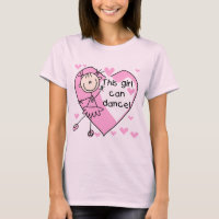 Dit meisje kan dansen T-shirts en cadeaus