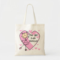 Dit meisje kan T-shirts en geschenken dansen