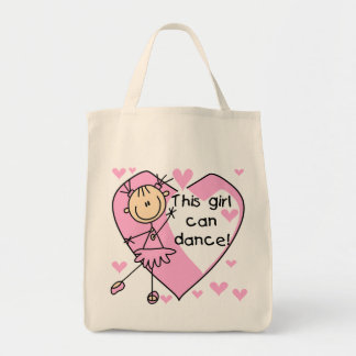 Dit meisje kan T-shirts en geschenken dansen Tote Bag