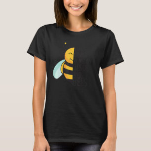 Dit Meisje Loopt Op Jezus En Bijen Bij Quote Imker T-shirt