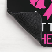 Dit meisje moet de Bell Chemo Afstudeerder Breast  Muismat (Hoek)