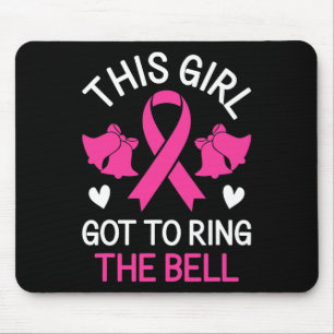 Dit meisje moet de Bell Chemo Afstudeerder Breast Muismat