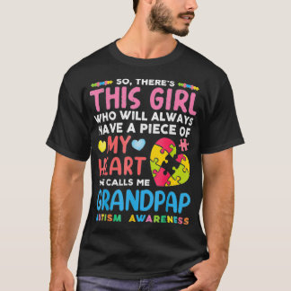 Dit meisje noemt ze me kleinpap autisme Awar T-shirt