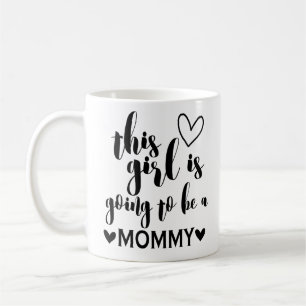 Dit meisje wordt een Mok voor mammie koffie