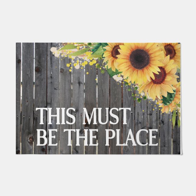 Dit moet de plaats zijn deurmat (Voorkant)