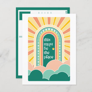 Dit moet de retro deur zijn briefkaart