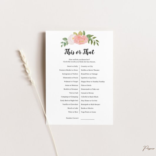 Dit of dat spel Kaart