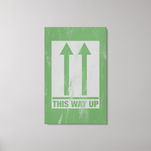 Dit onderliggend teken canvas afdruk (Voorkant)