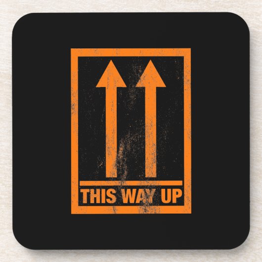 Dit onderliggend teken drankjes onderzetter (Voorkant)