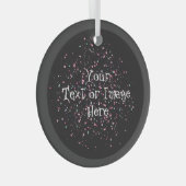 Dit ontwerp glas ornament (Voorkant Rechts)