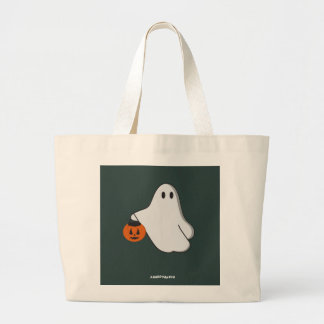 Dit ontwerp is perfect voor Halloween-liefhebbers Grote Tote Bag
