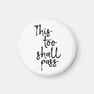 Dit ook zal het Citaat Magnet overgaan Magneet