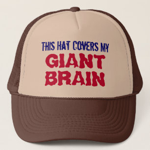 Dit Pet Hoesje mijn GASTHEER BRAIN Trucker Hat (br